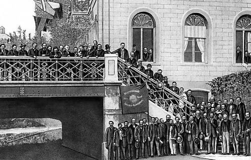 Congreso de la Primera Internacional en 1869