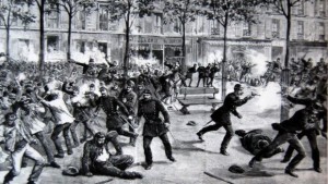 La masacre de Fourmies, en Francia, 1° de Mayo de 1892